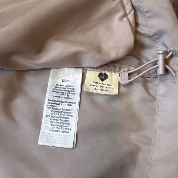 Madewell Women's‎ Raincheck Self Packable Raincoat Size Small Light Purple Pink - Picture 11 of 13